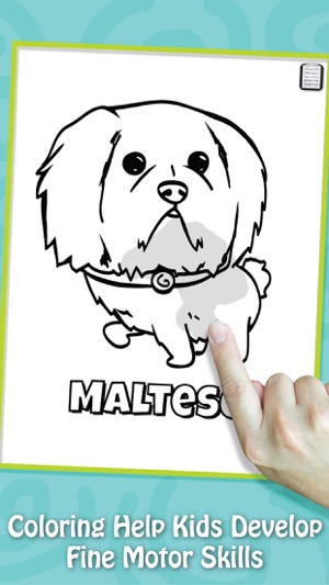 Paint & Play Dogs, Coloring Book For Kids(圖4)-速報App