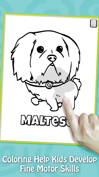 Paint & Play Dogs, Coloring Book For Kids screenshot-3