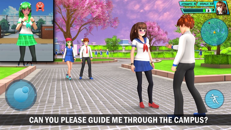 Anime Girl High School Life screenshot-3