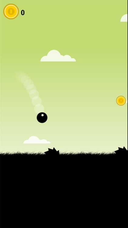 Falling Ball Black - game of skill