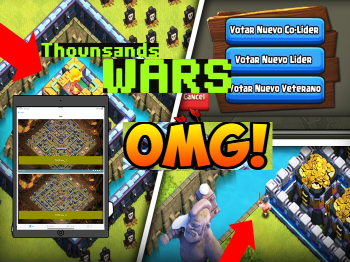 Map base layout build for COC