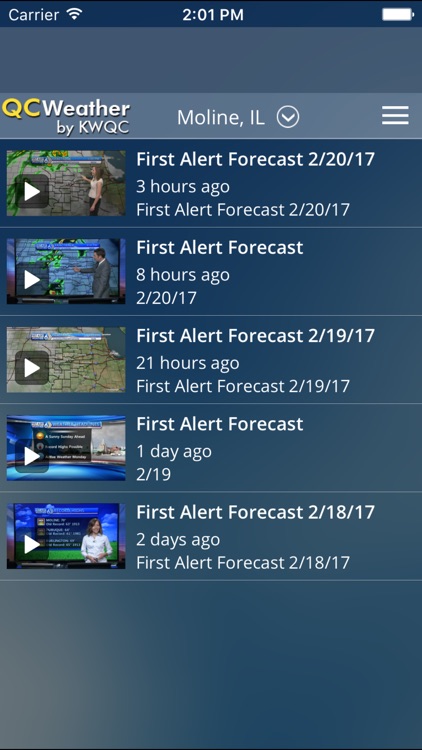 QCWeather - KWQC-TV6 First Alert Weather screenshot-3