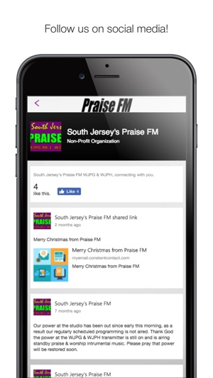 South Jersey's Praise FM(圖2)-速報App