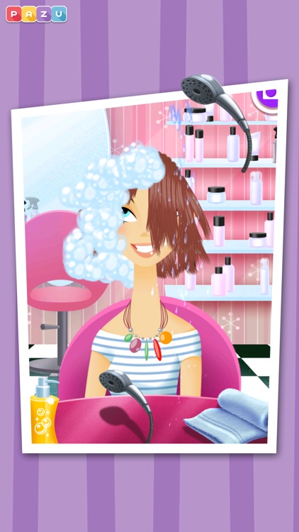 Girls Hair Salon - Hairstyle game for kids screenshot-3