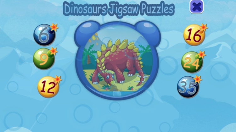 Dinosaurs Jigsaw for kids