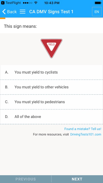 US DMV Driving Tests screenshot-4
