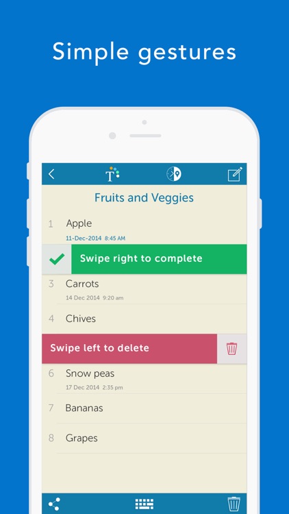 Orderly - To-do Lists, Location Based Reminders screenshot-3