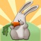 Rabbit run game adventure to run endless collect carrot , escape from hunter and avoid all enemy