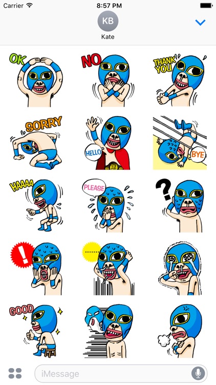 WWoji - Wrestling Emojis and Stickers