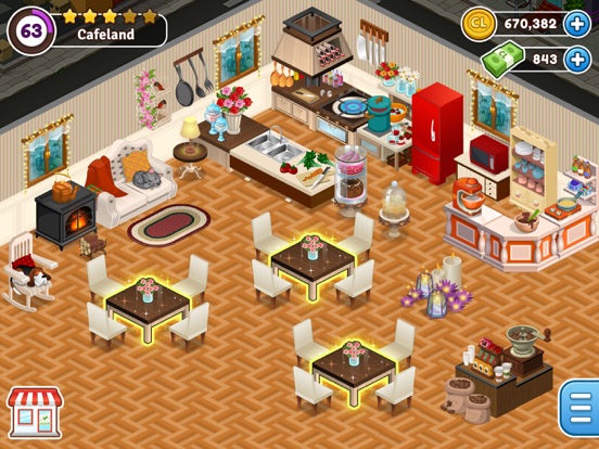 Cafeland - Restaurant Cooking screenshot 2