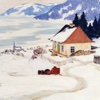 Clarence Gagnon Artworks Stickers