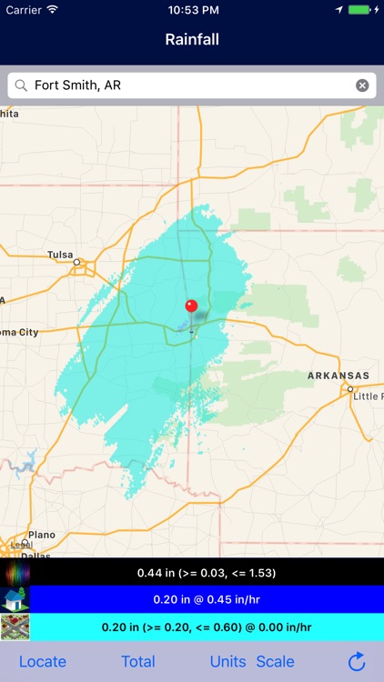 Rainfall - Radar Rain and Precipitation Gauge