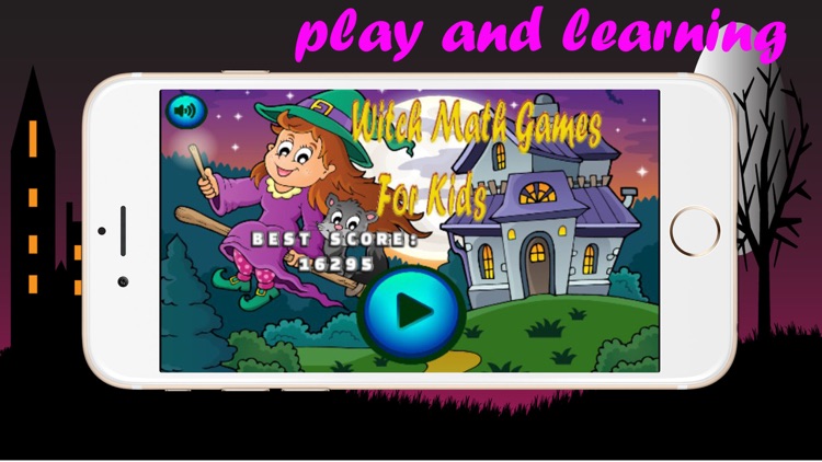 Witch math games for kids easy math solving