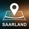 Saarland, Germany, Offline Auto GPS