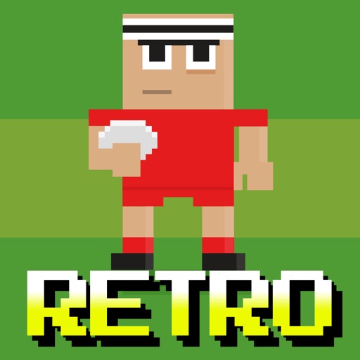 Retro Rugby Icon
