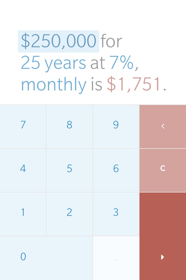 SimpleCalc Canada screenshot 2