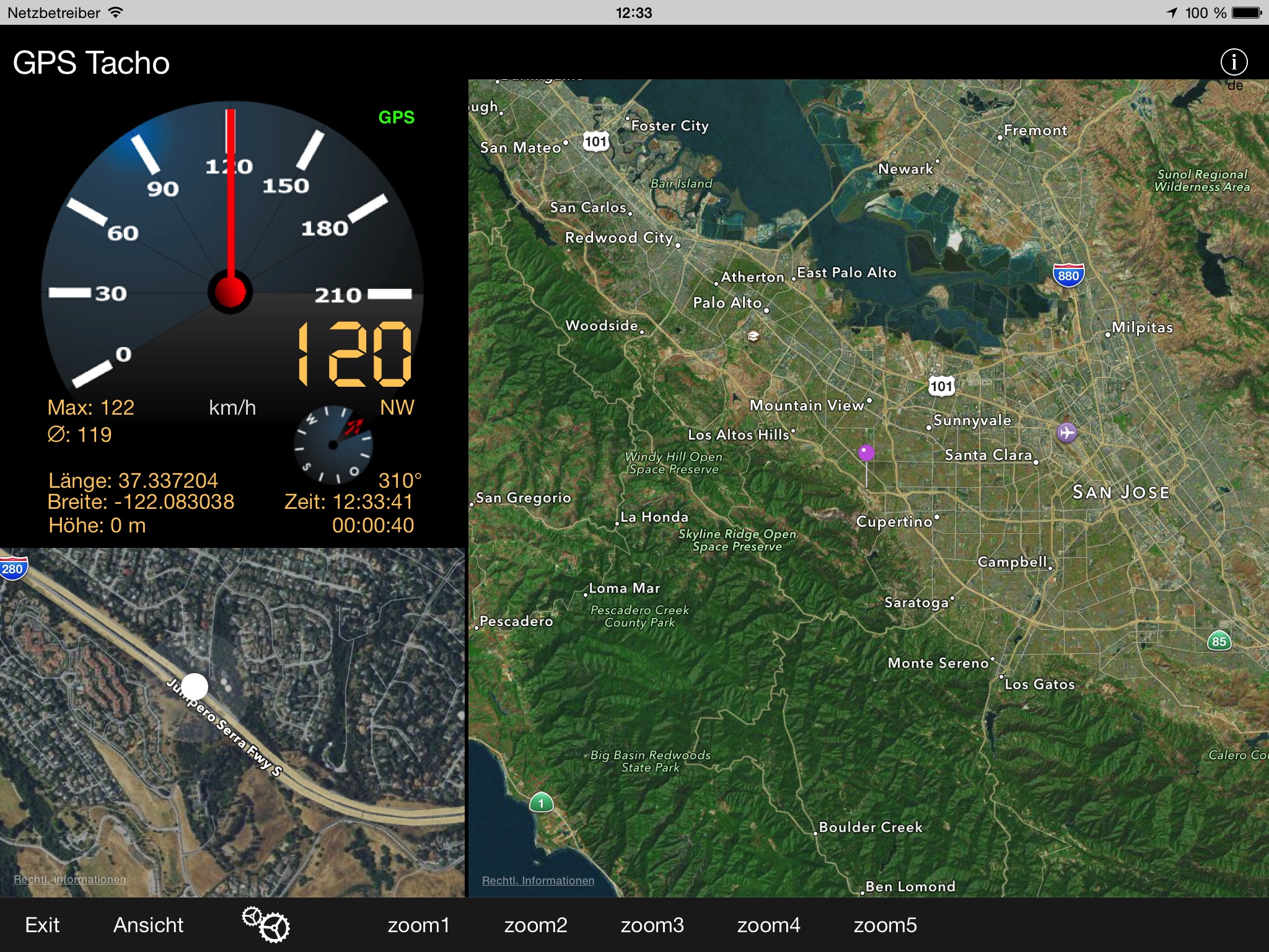 GPS-Speedometer screenshot 3
