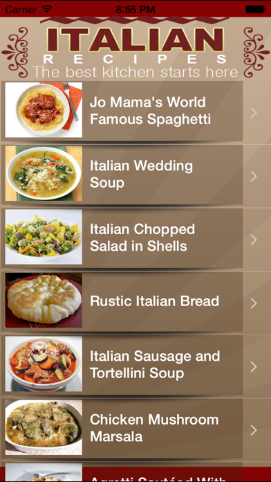 How to cancel & delete Best Italian Recipes from iphone & ipad 3