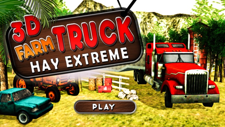 3D Farm Truck Hay Extreme - Farming Game