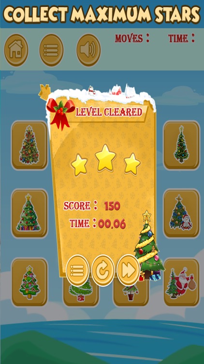 Match Xmas Tree Cards Kid Game screenshot-4