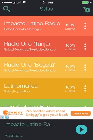 Salsa Radio Stations screenshot 2