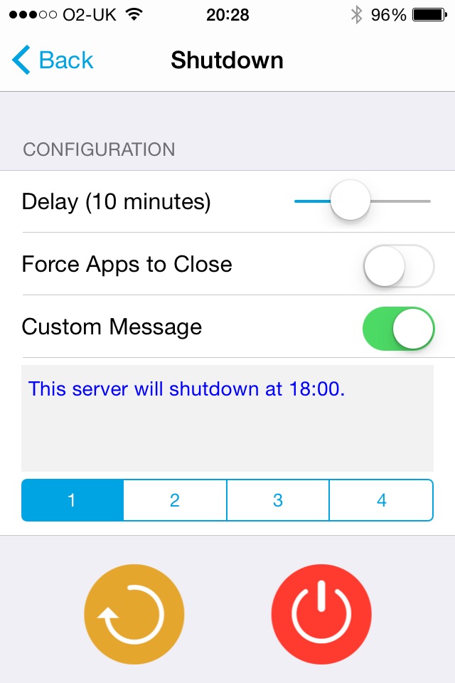ServerControl by Stratospherix screenshot 4