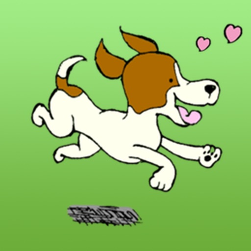 Happy Terrier Dog Stickers icon