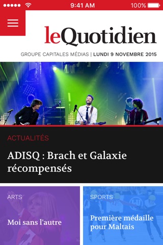 Le Quotidien screenshot 2