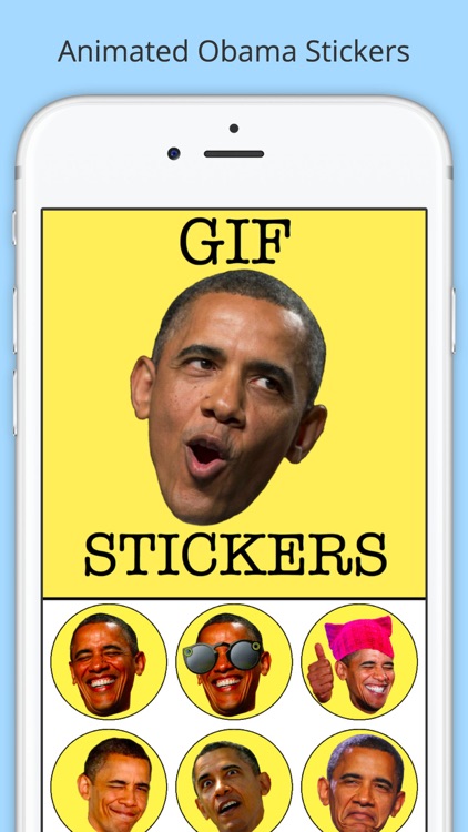 Obama GIF Stickers - Funny Emojis for iMessage