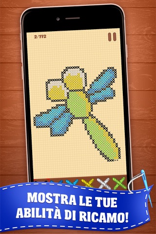 Cross Stitching Puzzle 2 screenshot 2