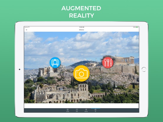 Athens Travel Guide with Offline Street Map screenshot 2