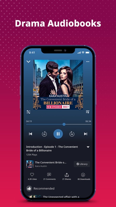 Pocket FM: Audiobook & Stories Screenshot
