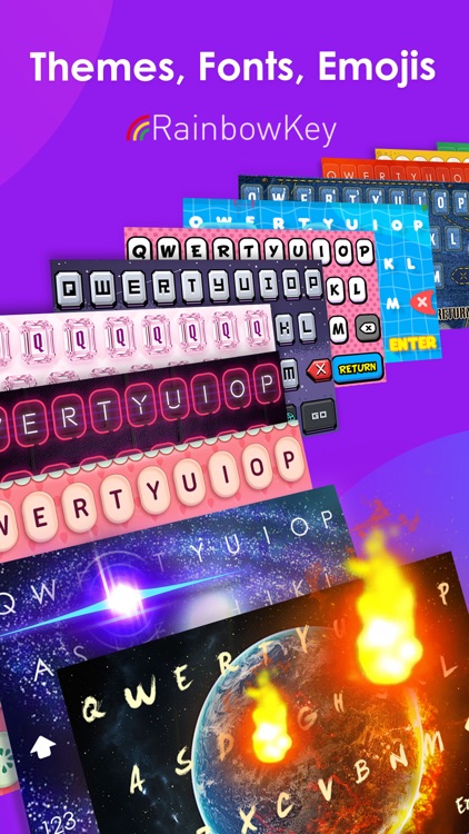 RainbowKey - keyboard themes