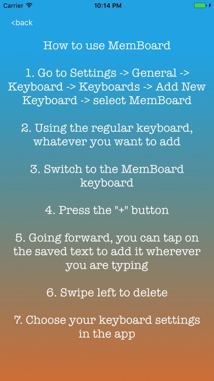 MemBoard: The Keyboard That Remembers For You