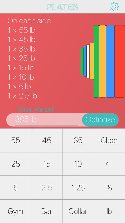 Plates Barbell Calculator screenshot-4