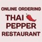 Thai Pepper Online Ordering