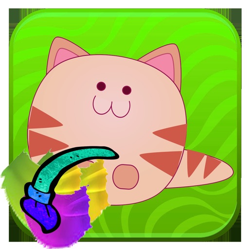 Virtual Coloring Pages Kitty Pets iOS App