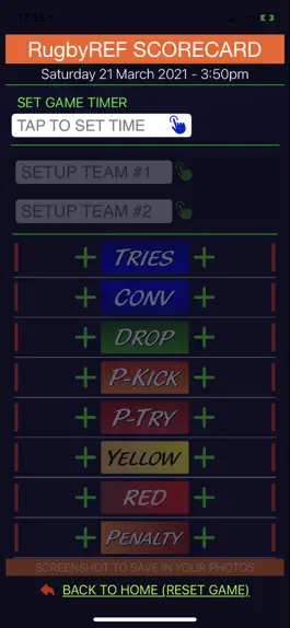 Game screenshot RugbyREF hack