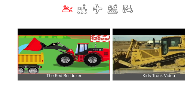 Diggers, Tractors and Trucks Videos for Kids(圖1)-速報App