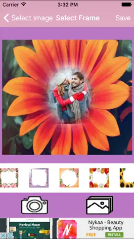 Game screenshot Flower Photo Frame And Pic Collage apk