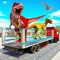 Do you like dino transport truck games and  dinosaur transport truck with zoo animal transport missions