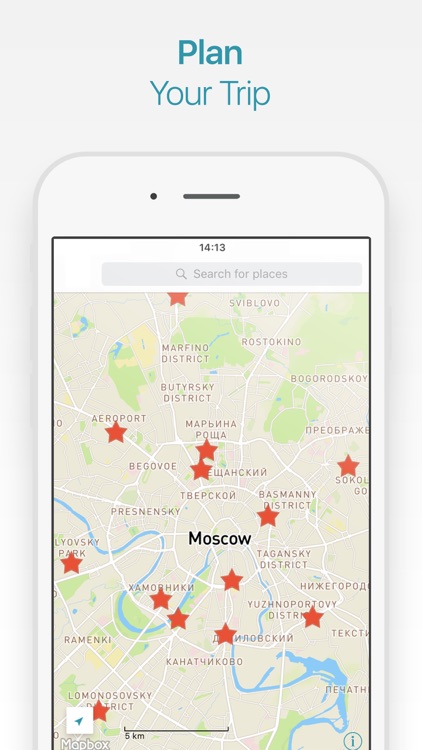 Moscow Travel Guide and Offline City Map
