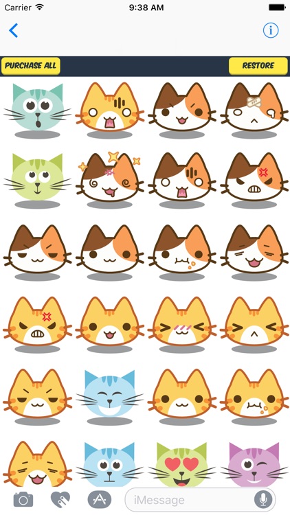 Anime Cat Stickers - 80+ Anime Cat Emoji