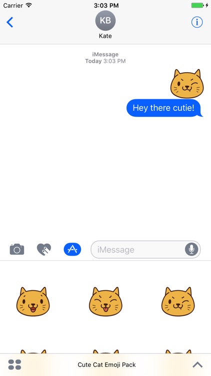 Cute Cat Emoji Pack