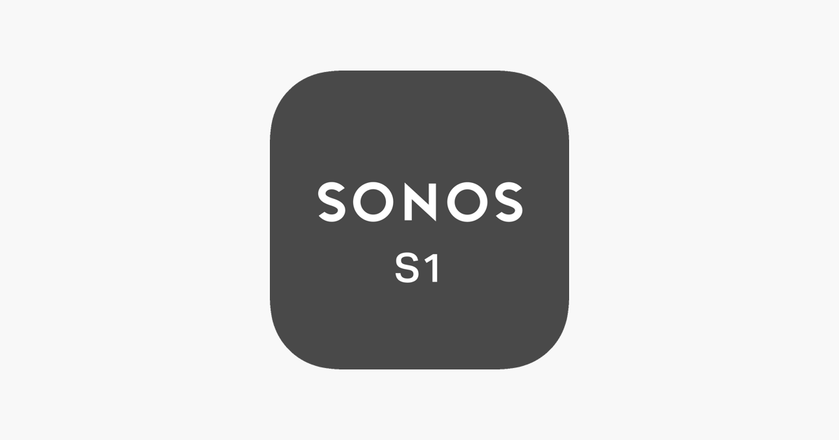 Directamente Comité tugurio Sonos S1 Controller im App Store