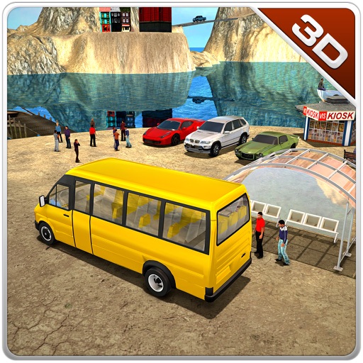 Offroad Van Driving Simulator & 3d driver duty Icon
