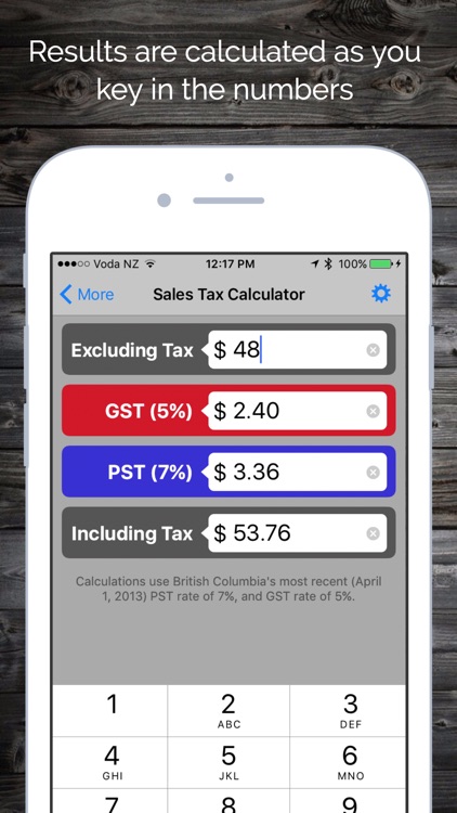 BC Sales Tax Calculator - HST (GST & PST)