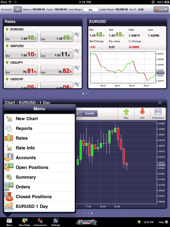 LION Trading Platform for iPad