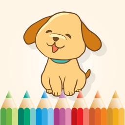 Dog Coloring Book for Kids: Learn to color & draw