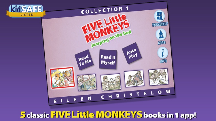 Five Little Monkeys Collection #1